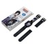 ABYX FIT Pametni sat Touch 3, 1,83", TFT, touchscreen, crni
